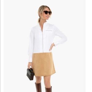 Tuckernuck Suede shirt dress